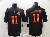 Nike Steelers 11 Chase Claypool Black Colorful Fashion Limited Jersey,baseball caps,new era cap wholesale,wholesale hats
